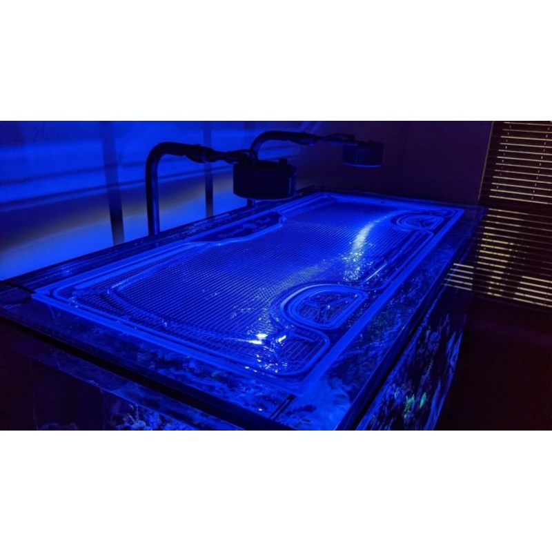 SCA 120 Gallon Starfire 48 x 24" Ghost Overflow Polycarbonate Screen Top Lid