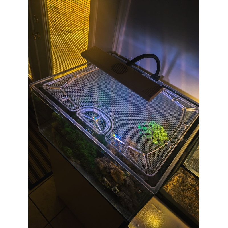 Aqueon 60 Gallon Rimless Polycarbonate Aquarium Screen Top Lid
