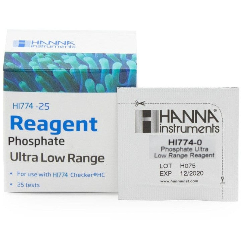 Phosphate Ultra-Low Range (PPM) - Reagent 25 Pack - Hanna Instruments