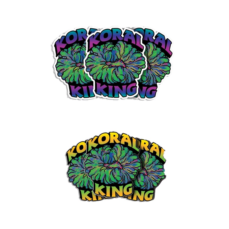 Koral King Logo Sticker