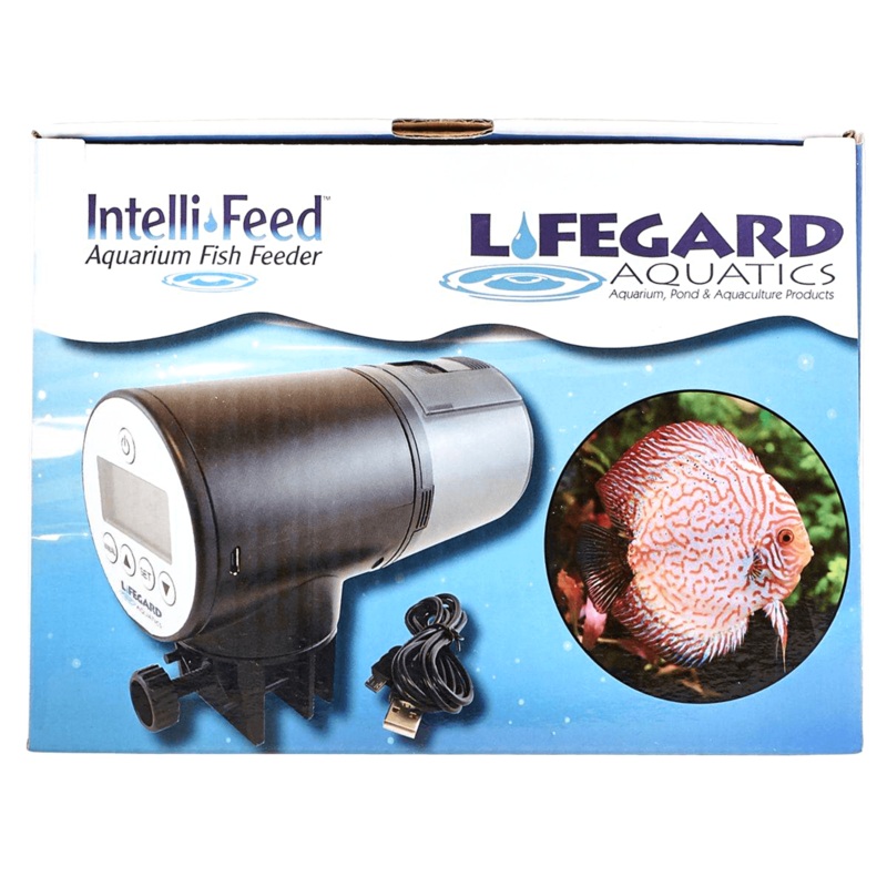 Lifegard Aquatics Intelli-Feed Aquarium Fish Feeder