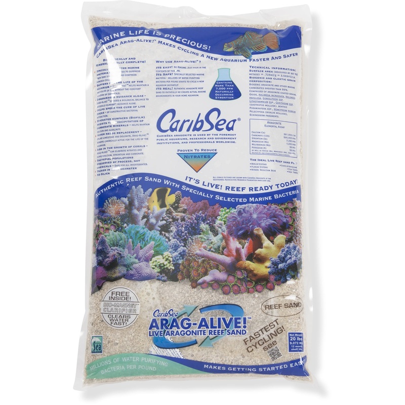 CaribSea Arag-Alive Reef Aquarium Sand